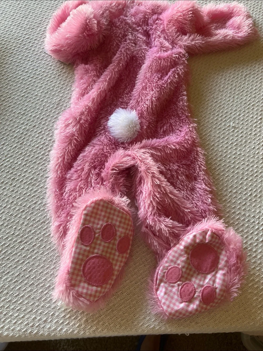Rubie's Pink Plush Infant Bunny Costume with Carrot Rattle